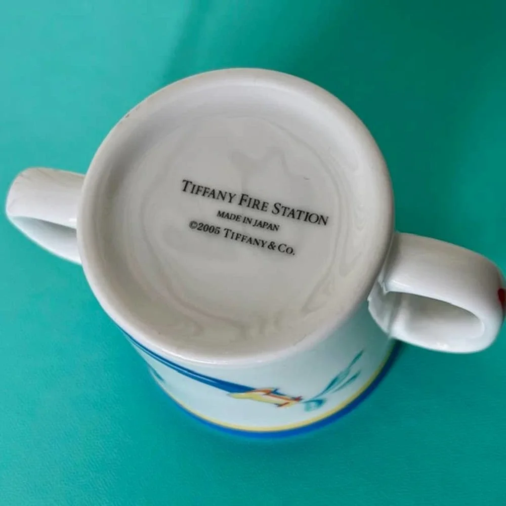 TIFFANY & Co. “FIRE STATION" Mug/Cereal Bowl/Plate 3 Piece Set BRAND NEW - Picture 9 of 10